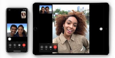 لعائلات ابل FaceTime